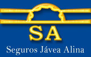 Logo Seguros Javea Alina dorado